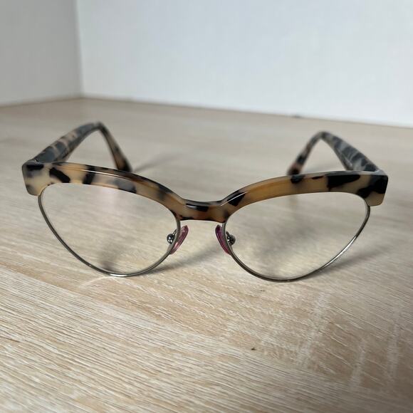Prada VPR05Q KAD-1O1 Eyeglasses Beige Havana READ 54-16-140 Made in Italy - Picture 2 of 9